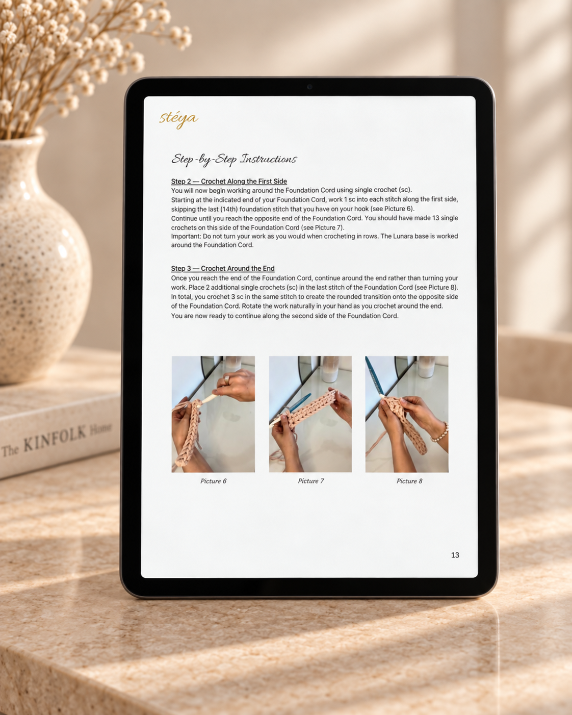 Lunara Handbag – Craft Manual_English
