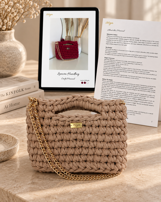 Lunara Handbag – Craft Manual_English