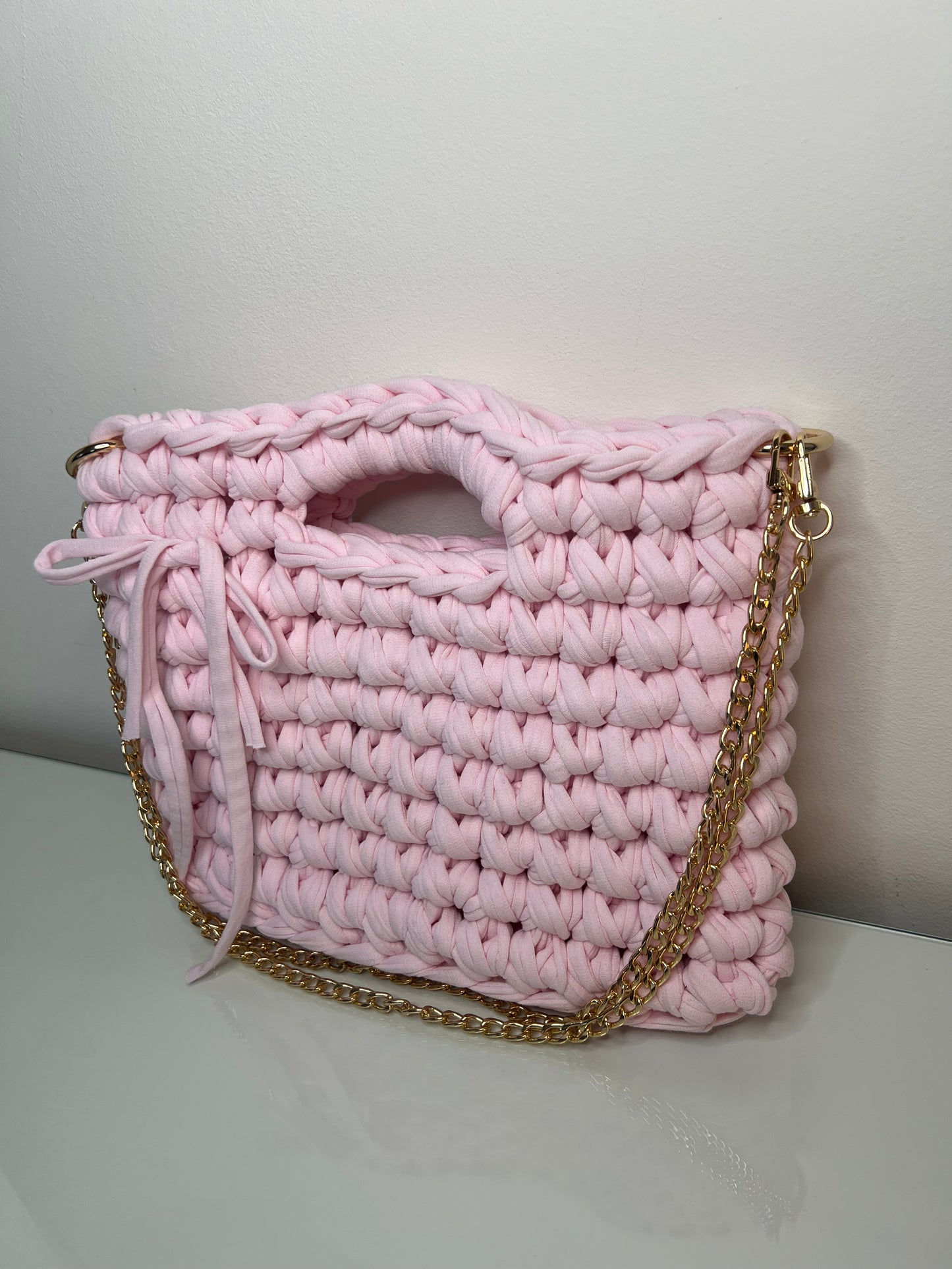 Lunara Handbag Medium - Pastel Rose