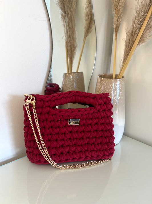 Lunara Handbag - Bordeaux