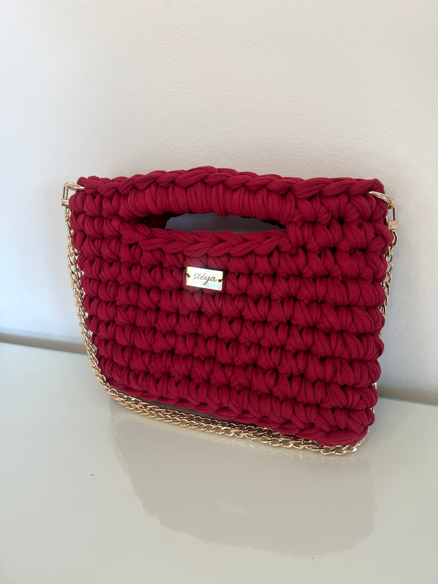 Lunara Handbag - Bordeaux