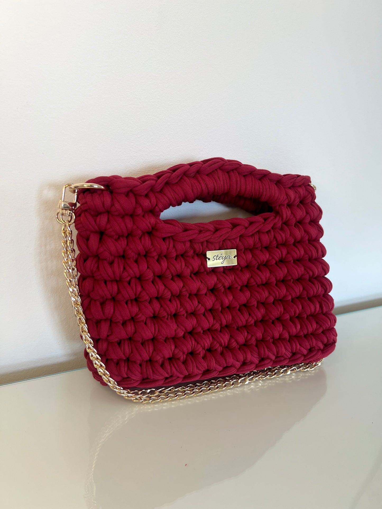 Lunara Handbag - Bordeaux