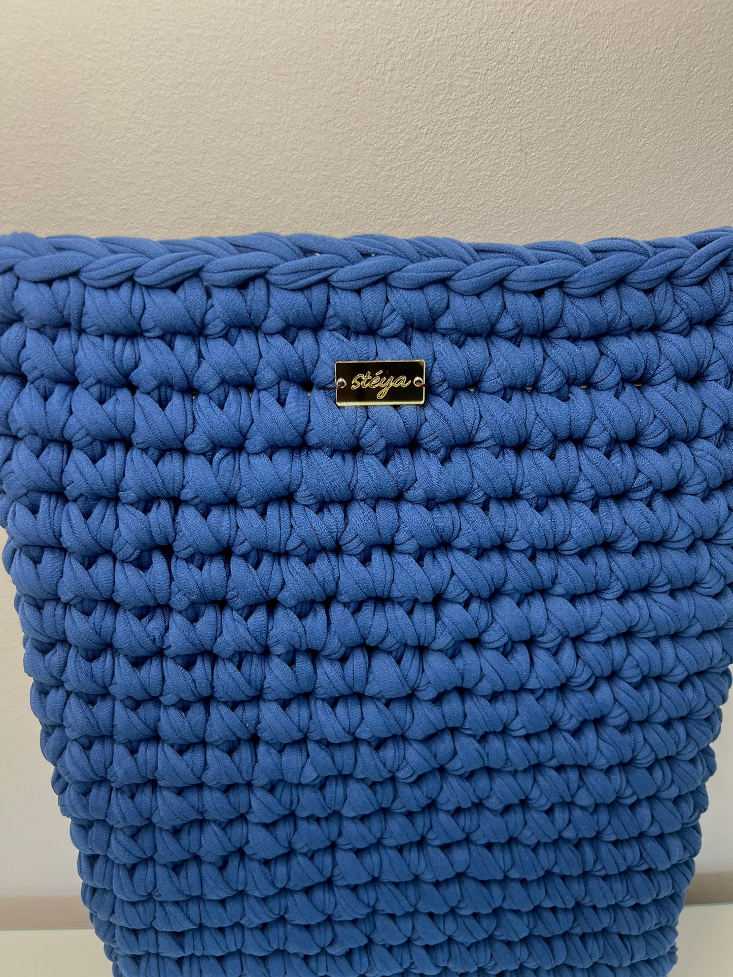 Nerea Laptop Case - Jeans Blue - Vertical Opening