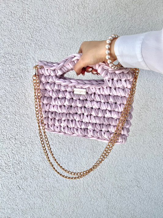 Lunara Handbag Medium - Rosy Taupe