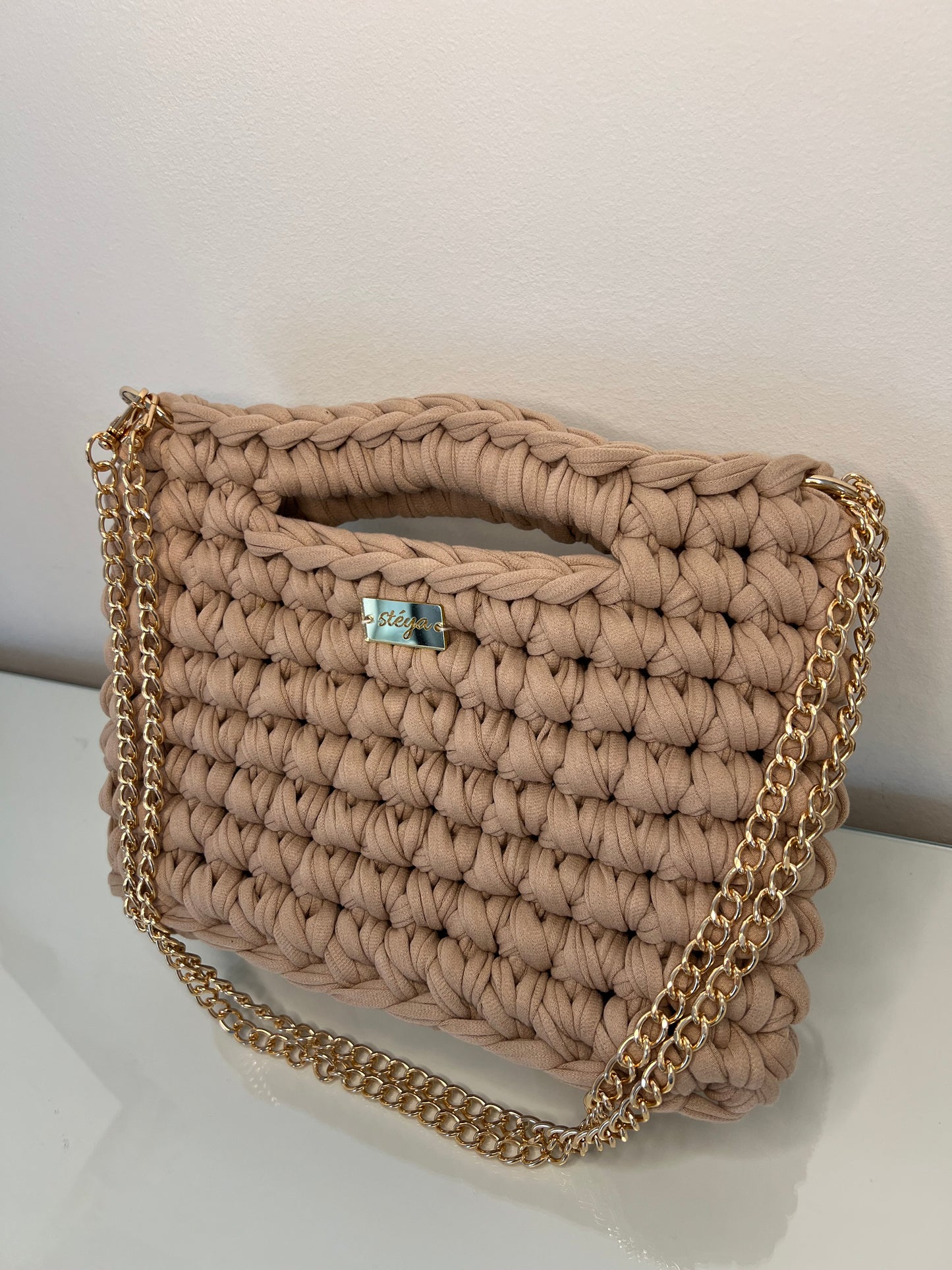 Lunara Handbag Medium - Beige