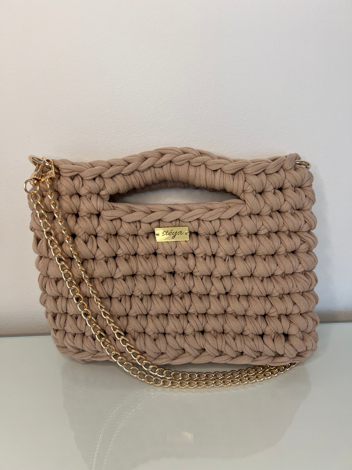 Lunara Handbag Medium - Beige