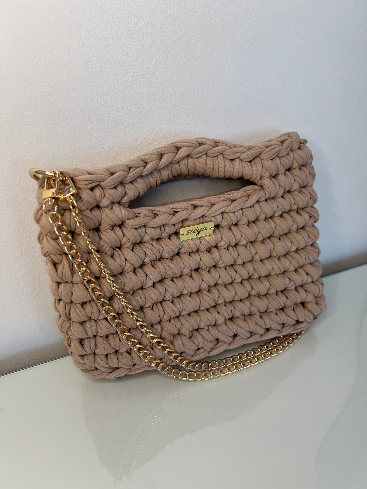 Lunara Handbag Medium - Beige