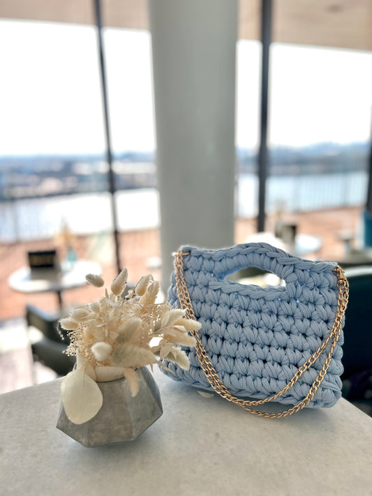 Lunara Handbag Mini - Sky Blue