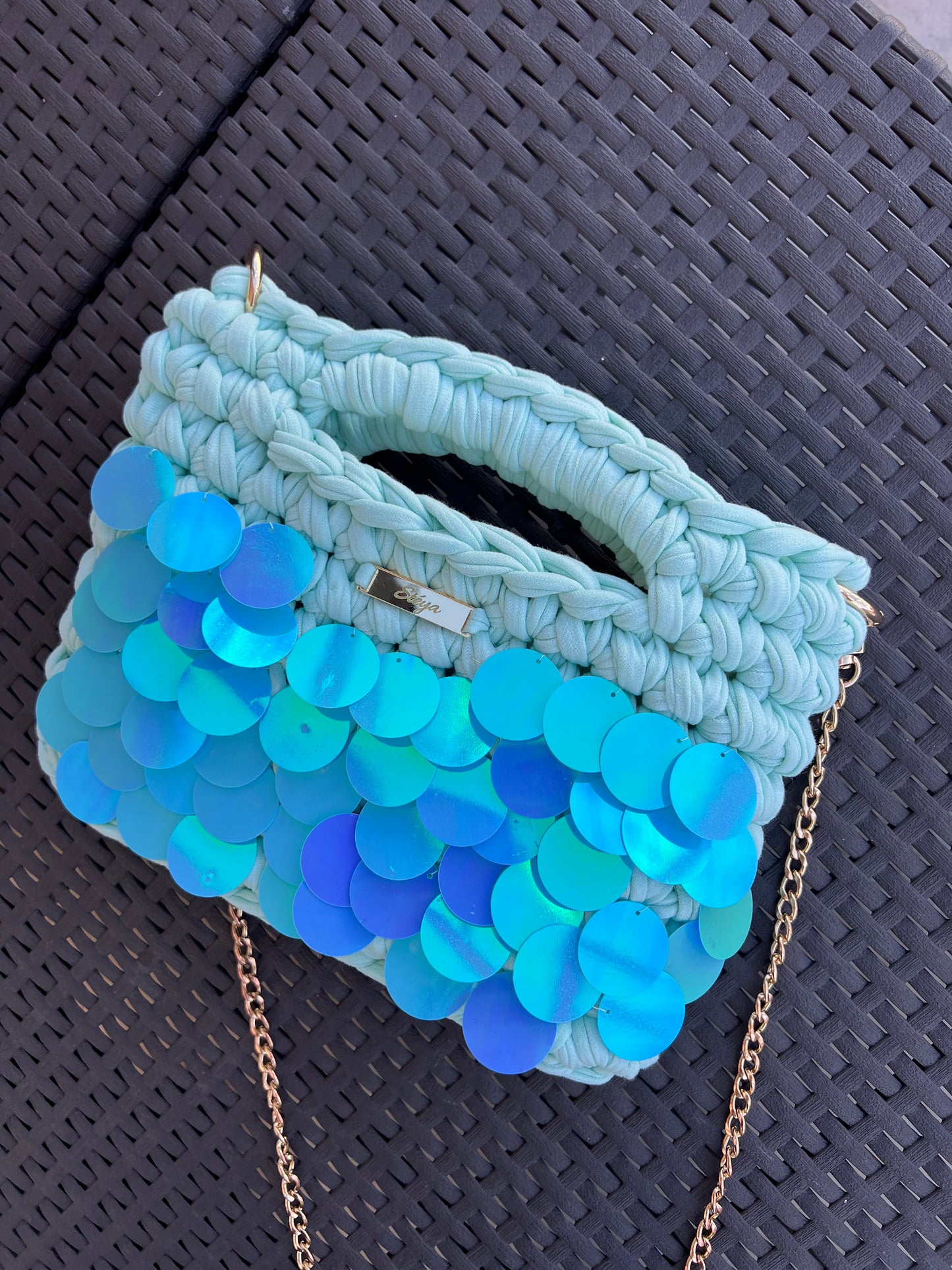 Lunara Handbag - the Sequin Edition