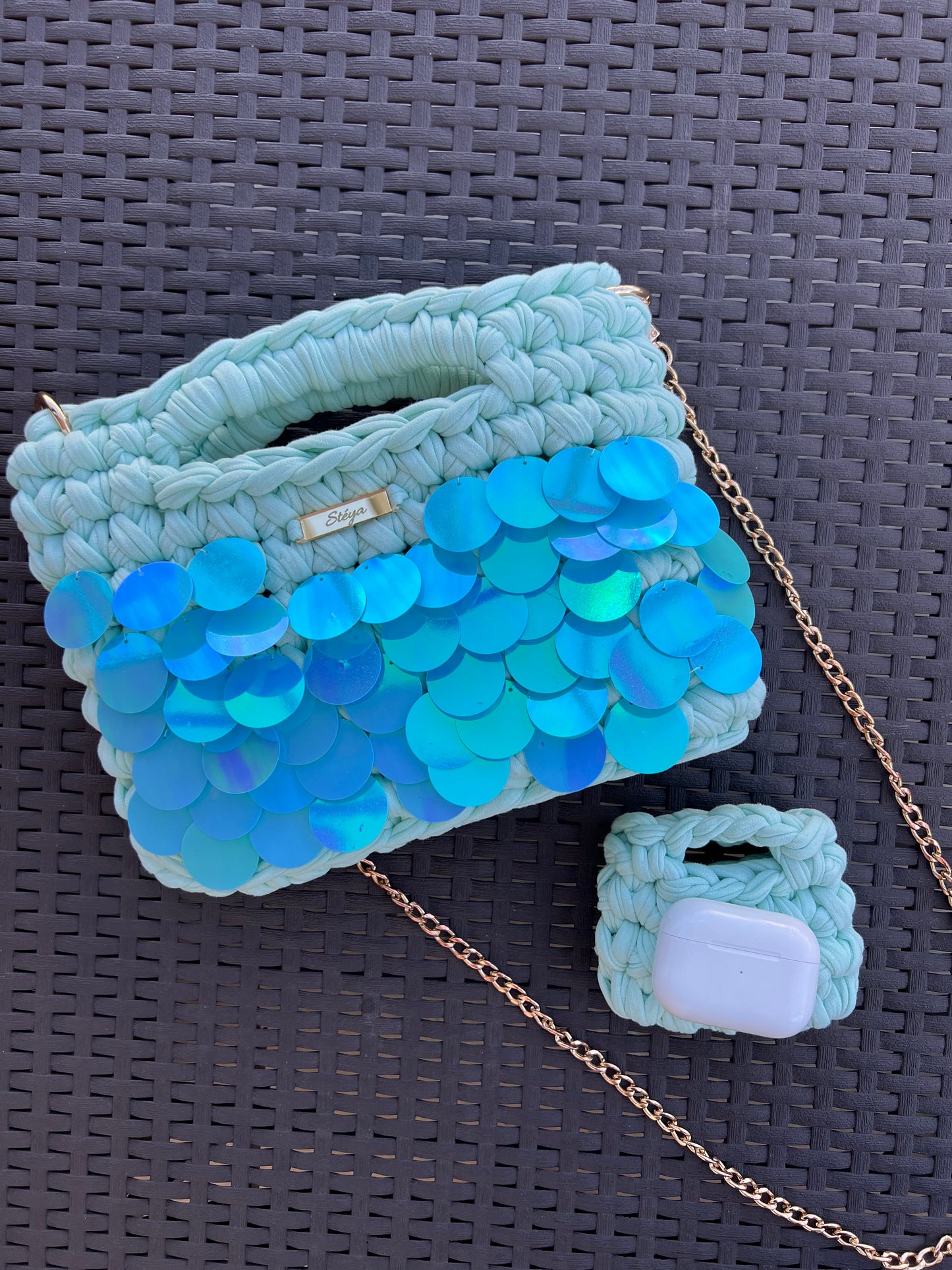 Lunara Handbag - the Sequin Edition