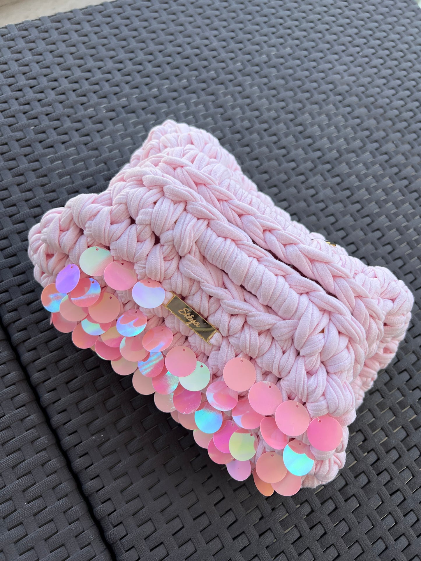 Soreya Clutch - the Sequin Edition
