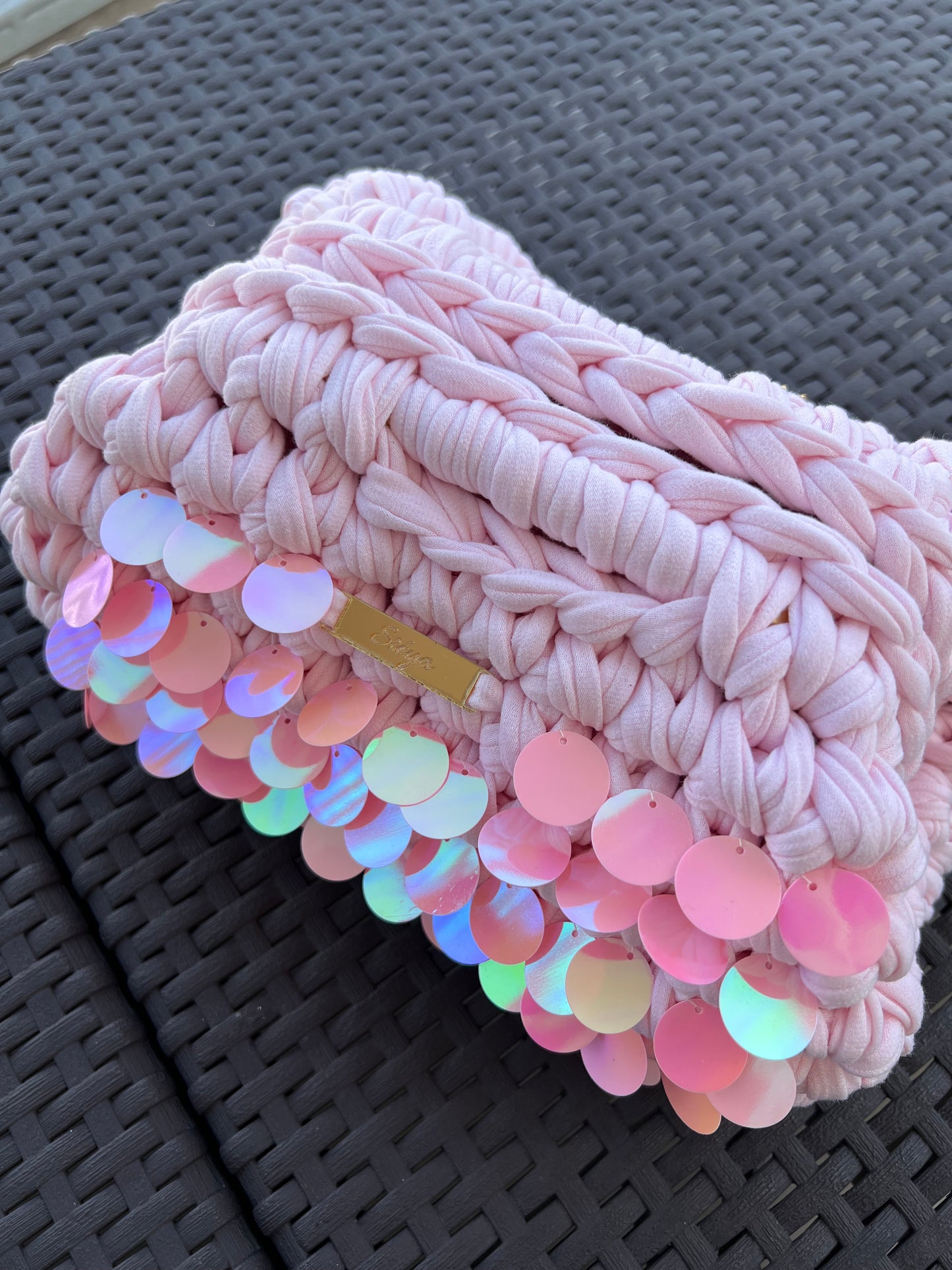 Soreya Clutch - the Sequin Edition