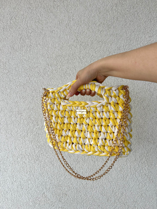 Lunara Handbag Medium - Buttercream