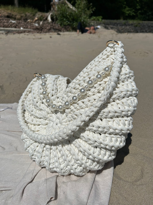 Alora Bag - White Pearl