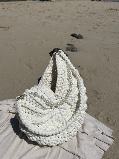 Alora Bag - White Pearl