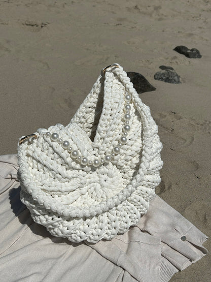 Alora Bag - White Pearl