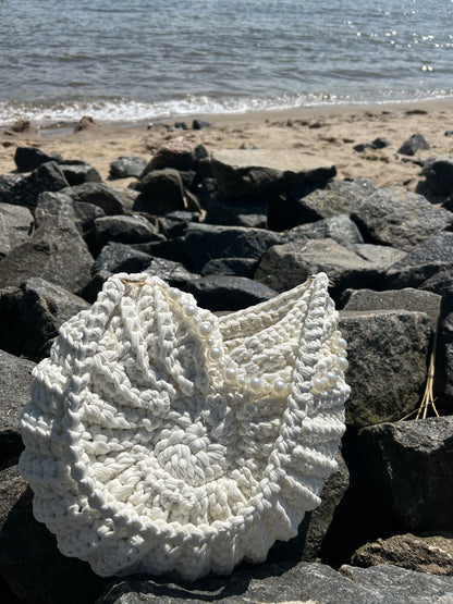 Alora Bag - White Pearl