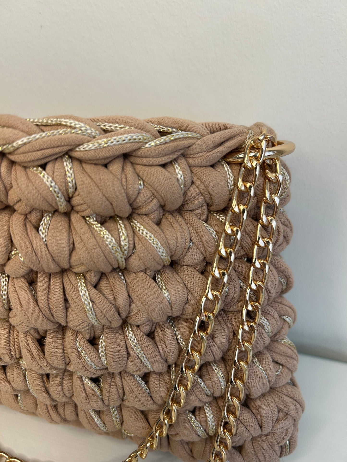 Marea Classic Mini - Beige/ Gold