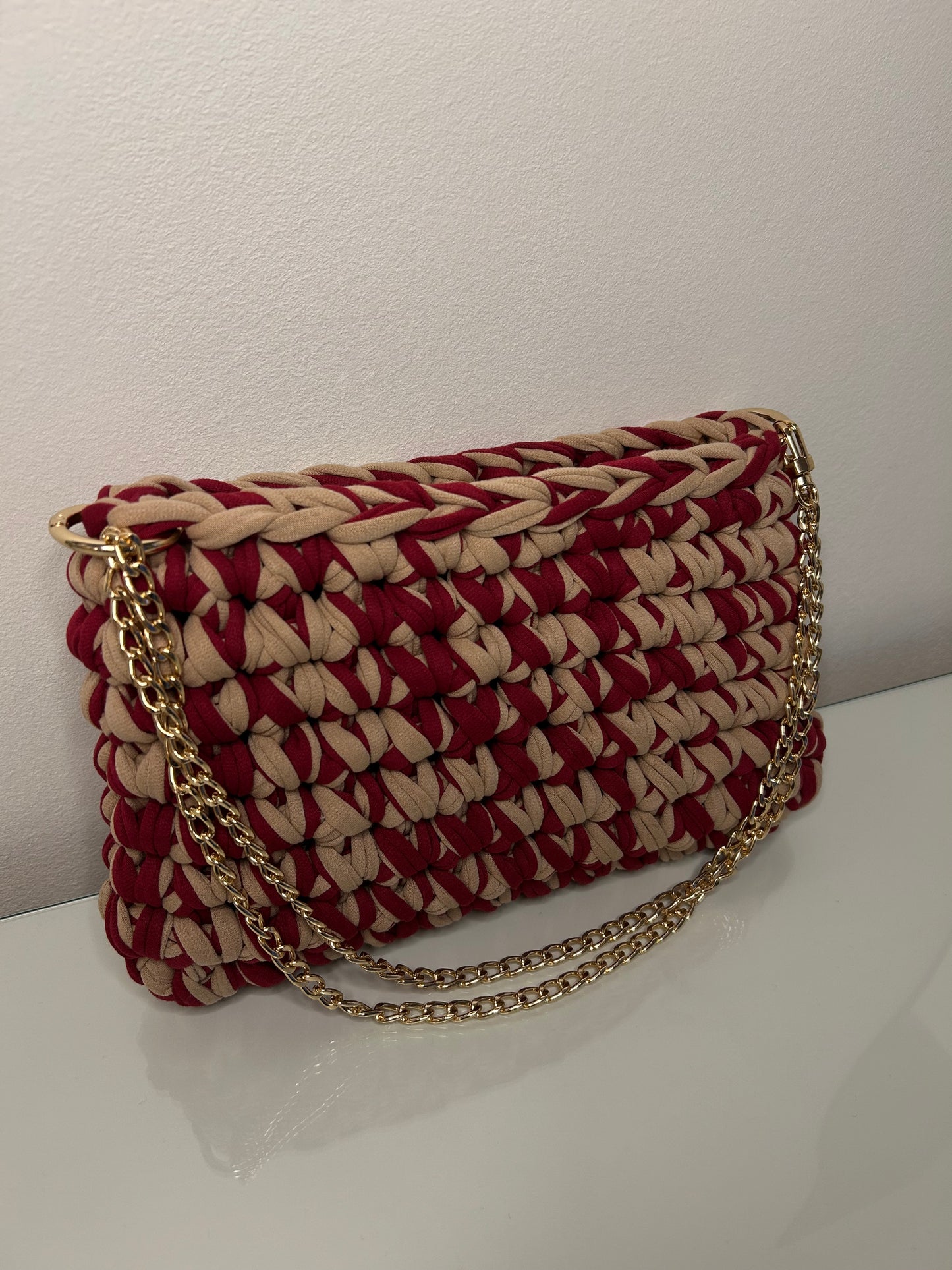 Marea Classic Medium - Bordeaux/Beige