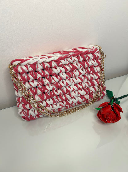 Marea Classic Medium - Pink/White/Sparkle