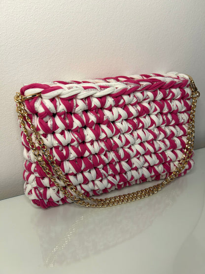 Marea Classic Medium - Pink/White/Sparkle