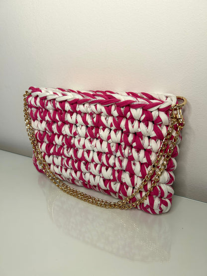 Marea Classic Medium - Pink/White/Sparkle